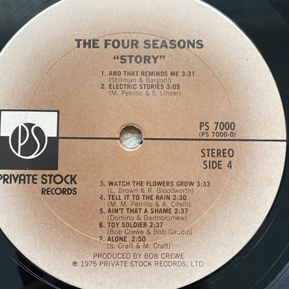 1975 The Four Seasons Frankie Valli Two Record Greatest Hits Vinyl Record Album - Picture 15 of 16